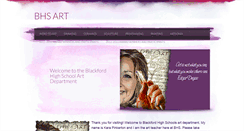 Desktop Screenshot of bhsartdept.weebly.com