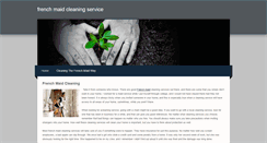 Desktop Screenshot of frenchmaidcleaningservice.weebly.com