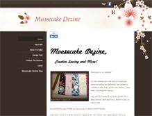 Tablet Screenshot of moosecakedezine.weebly.com