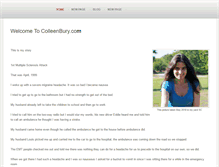 Tablet Screenshot of 4colleenbury.weebly.com