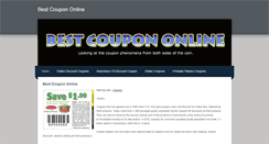 Desktop Screenshot of bestcoupon.weebly.com