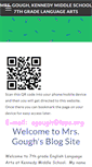 Mobile Screenshot of goughkms.weebly.com