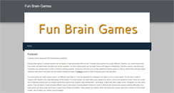 Desktop Screenshot of funbrain100.weebly.com