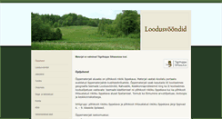 Desktop Screenshot of loodusvoondid.weebly.com