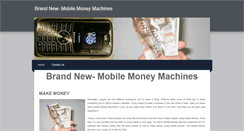 Desktop Screenshot of brand-new-mobile-money-machines.weebly.com