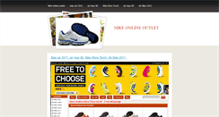 Desktop Screenshot of nikeonlineoutlet.weebly.com