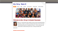 Desktop Screenshot of mrsperryroom21.weebly.com