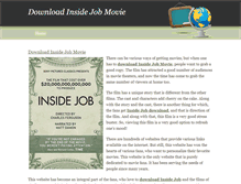 Tablet Screenshot of inside-job-movie-download.weebly.com