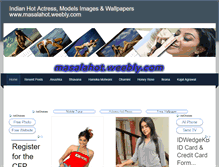 Tablet Screenshot of masalahot.weebly.com