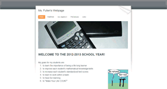 Desktop Screenshot of fullensclasswebsite.weebly.com