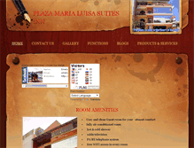 Tablet Screenshot of plazamarialuisa.weebly.com