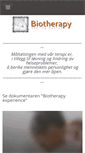 Mobile Screenshot of biotherapy.weebly.com