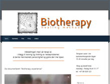 Tablet Screenshot of biotherapy.weebly.com