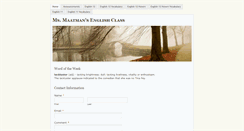 Desktop Screenshot of msmaatman.weebly.com
