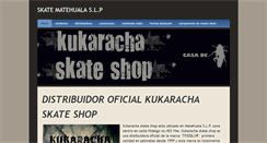 Desktop Screenshot of kukarachaskate.weebly.com