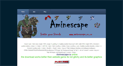 Desktop Screenshot of aminescape.weebly.com