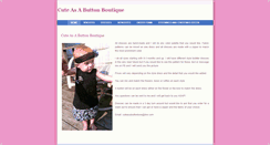 Desktop Screenshot of cuteasabuttonboutique.weebly.com
