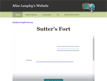 Tablet Screenshot of misslangley.weebly.com