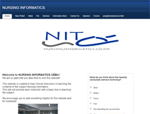 Tablet Screenshot of cebunursinginformatics.weebly.com