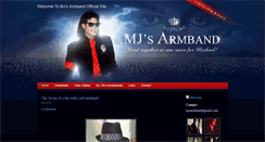 Desktop Screenshot of mjsarmband.weebly.com