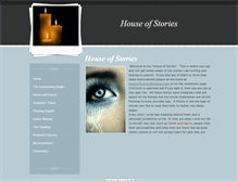 Tablet Screenshot of houseofstories.weebly.com