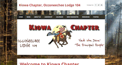 Desktop Screenshot of kiowachapter.weebly.com