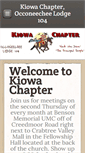 Mobile Screenshot of kiowachapter.weebly.com