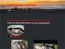 Tablet Screenshot of kingcrest.weebly.com