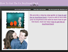 Tablet Screenshot of howtogettheexboyfriendback.weebly.com
