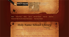 Desktop Screenshot of hnlibrary.weebly.com