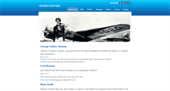 Desktop Screenshot of ameliaearhartfacebook.weebly.com