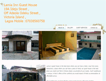 Tablet Screenshot of lamiainnguesthouse.weebly.com