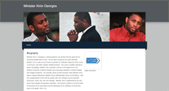 Desktop Screenshot of ministeralvingeorges.weebly.com