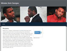 Tablet Screenshot of ministeralvingeorges.weebly.com
