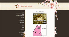 Desktop Screenshot of katybear.weebly.com
