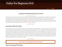 Tablet Screenshot of guitarforbeginnersdvd.weebly.com