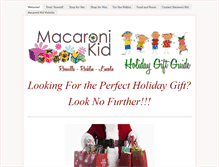 Tablet Screenshot of mackidsouthplacergiftguide.weebly.com