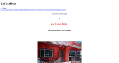 Desktop Screenshot of lacasaroja.weebly.com