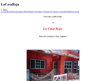 Tablet Screenshot of lacasaroja.weebly.com