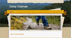 Desktop Screenshot of campchipinaw.weebly.com