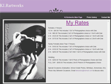 Tablet Screenshot of klrartworks.weebly.com