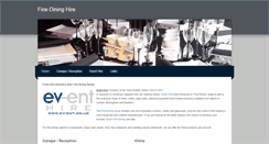 Desktop Screenshot of finedininghire.weebly.com