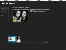 Tablet Screenshot of brandiglenncyrus.weebly.com