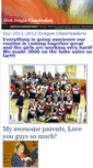 Mobile Screenshot of dixiedragoncheerleading.weebly.com