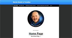 Desktop Screenshot of berniebowlspairsinparadise.weebly.com