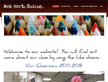 Tablet Screenshot of mrsnorthonline.weebly.com