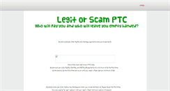 Desktop Screenshot of legitorscamptc.weebly.com