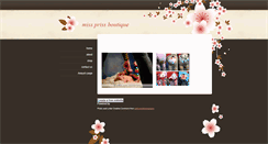 Desktop Screenshot of missprissboutique.weebly.com