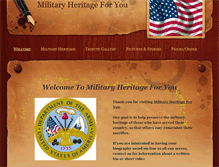 Tablet Screenshot of militaryheritage.weebly.com
