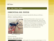 Tablet Screenshot of oiltotes.weebly.com